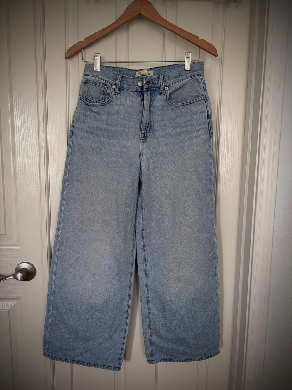 Madewell Super Wide-Leg Jeans size 25